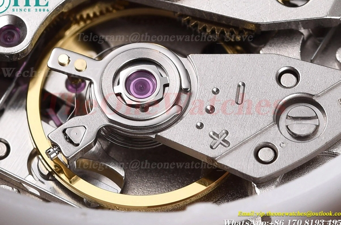 Dial RG Nautilus MY8215 GDF RG White 40mm 0514